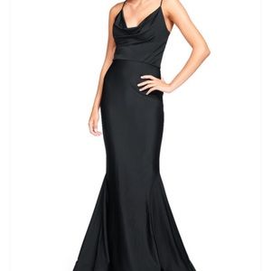 Bari Jay Black Bridesmaids Dress Style 2007